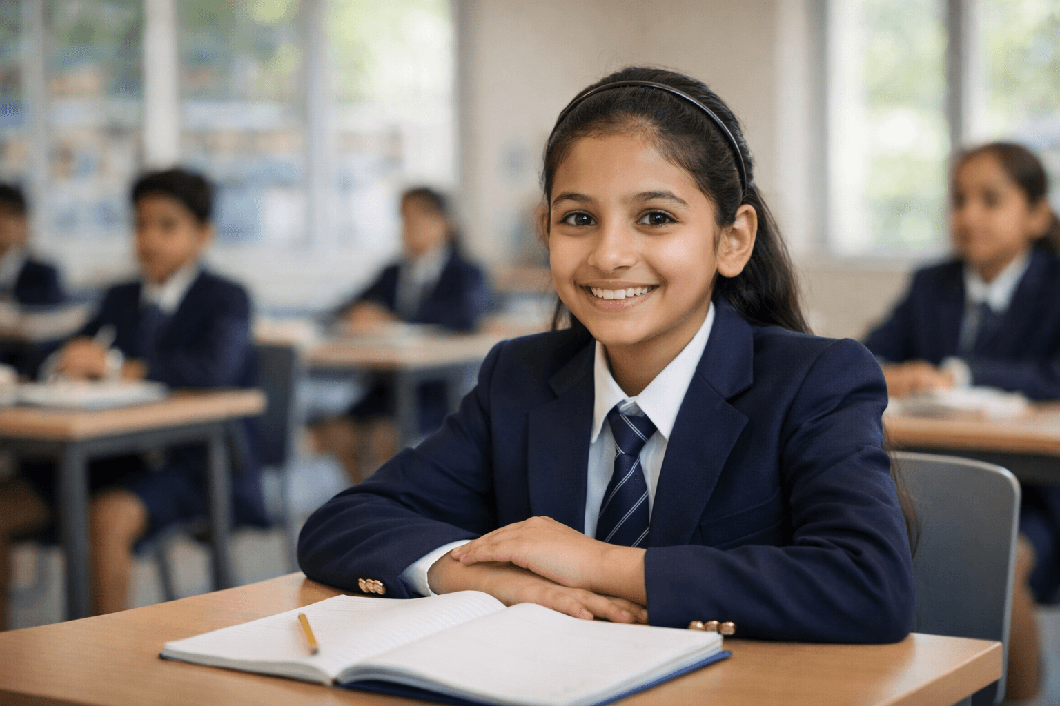 Student learning at DIS Hyderabad